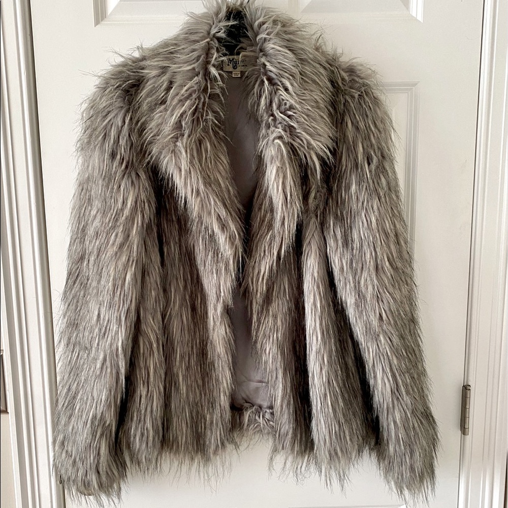 Show Me Your Mumu Faux Fur Jacket